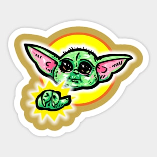 Space Kid! Sticker